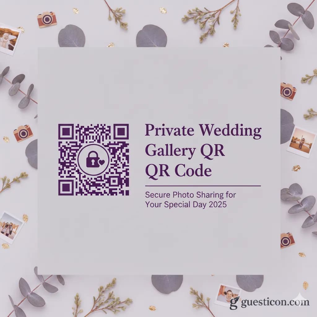 Private Wedding Gallery Qr Code Secure Photo Sharing For Your Special